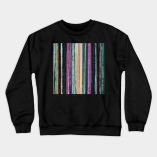 Midnight Rustic Stripes Crewneck Sweatshirt